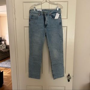NWT H&M jeans, straight leg, size 10